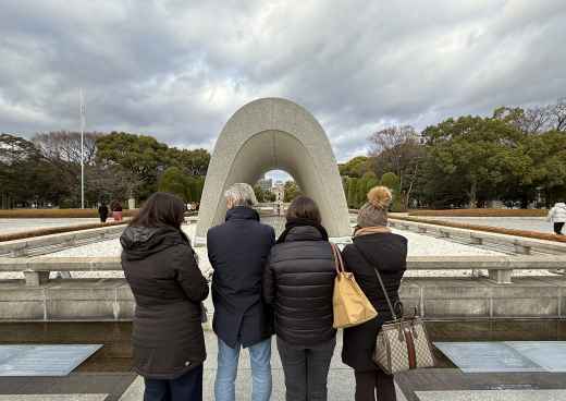 Silent Reflections at the Memorial Arch