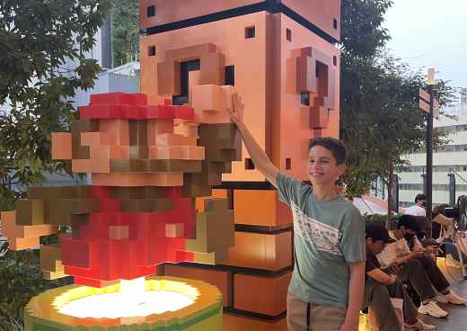 A Playful High-Five with Pixel Magic