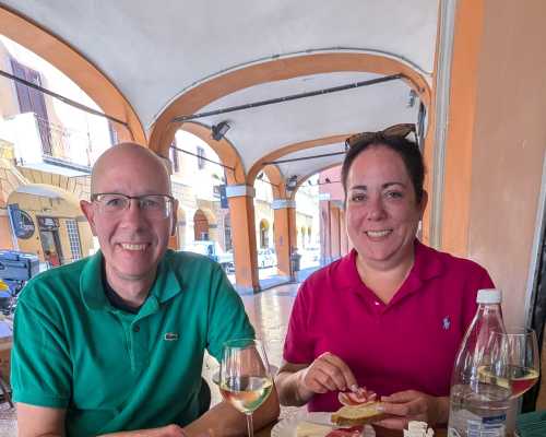 A Delightful Tapas Feast Under Vibrant Arches