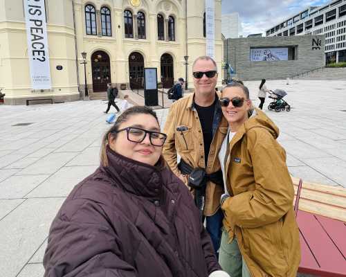 Exploring Oslo: New Friends at the Nobel Peace Center