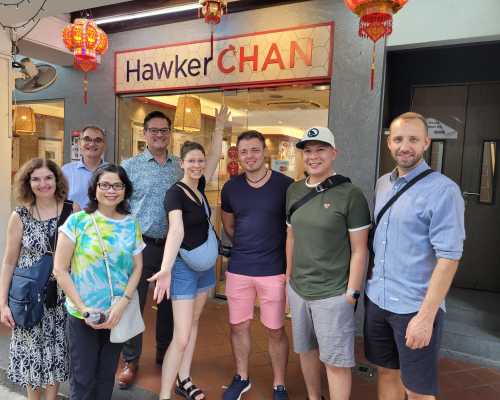 A Vibrant Meet-Up at Hawker Chan