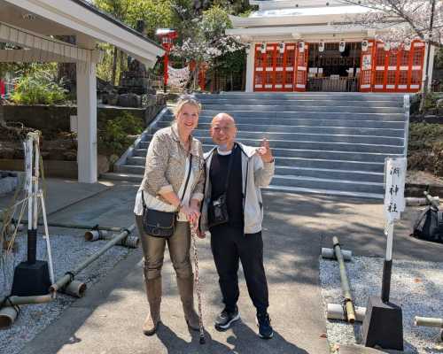 Joyful Moments at the Shrine