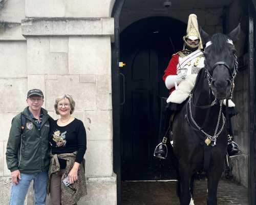 A Regal Moment: Posing with History