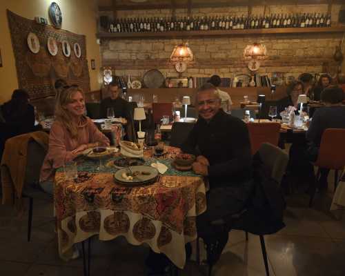 Laughter and Fine Wine in an Intimate Setting