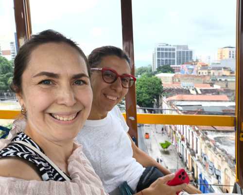 Sky-High Smiles in the City