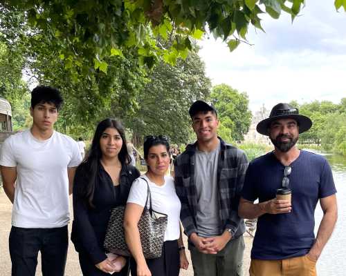 Candid Smiles and Nature's Embrace