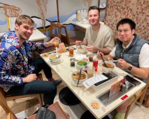 Laughter and Noodles: A Joyful Feast