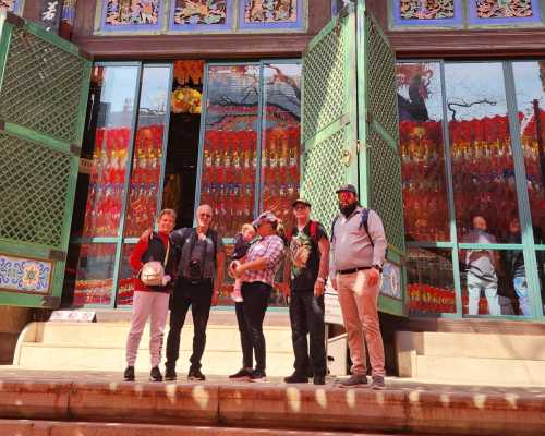 A Colorful Welcome: Exploring Ancient Temples Together