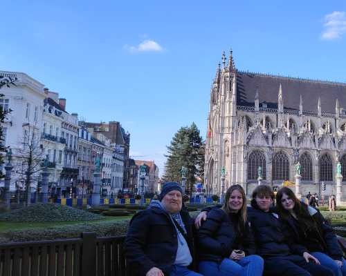 A Day of Joy by the Cathedral