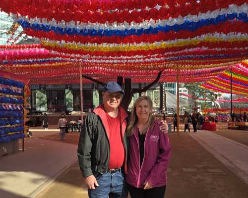 Under a Canopy of Lanterns: Cherished Moments