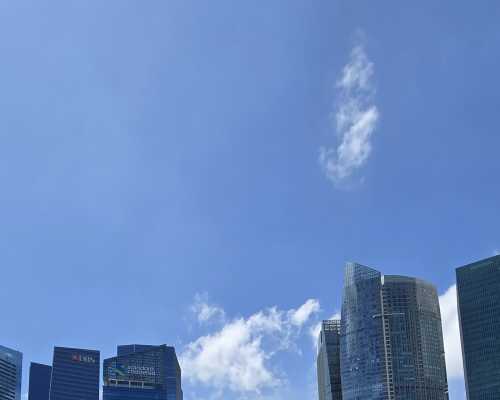 Skyward Symphony: Towers and Tranquil Waters