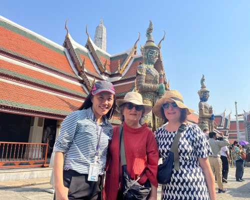 Exploring Majestic Guardians: A Day at the Temple