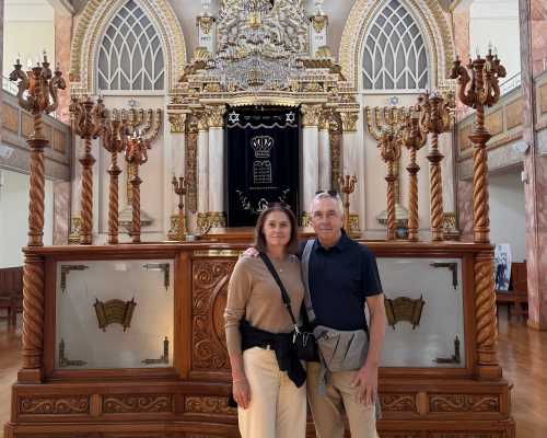 A Moment Beneath the Majestic Tapestry