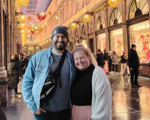 Enchanting Evening Strolls in a Gilded Gallery