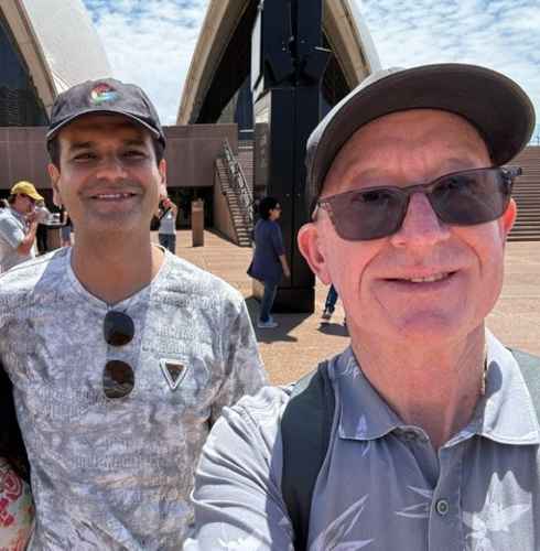 Sunlit Smiles at the Sydney Opera House