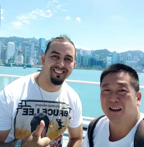 Sunlit Smiles by the Shoreline