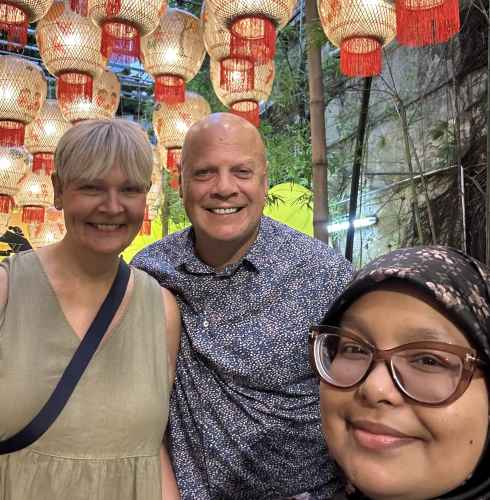Smiles Under the Lanterns