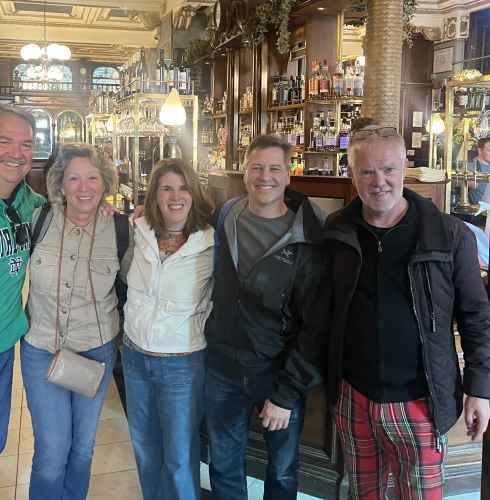 Joyful Gathering in a Timeless Tavern