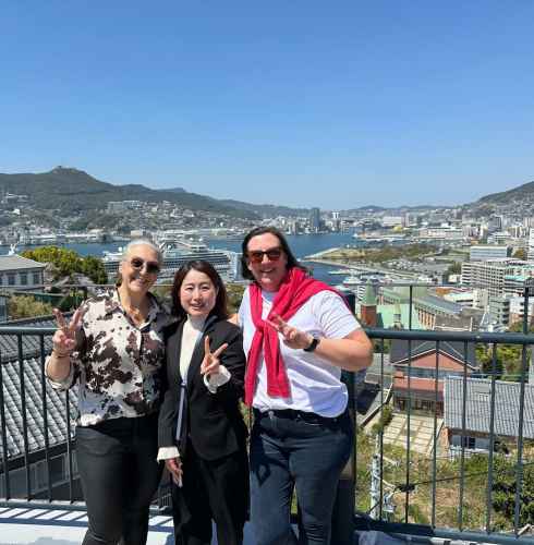 Peaceful Moments Above the City