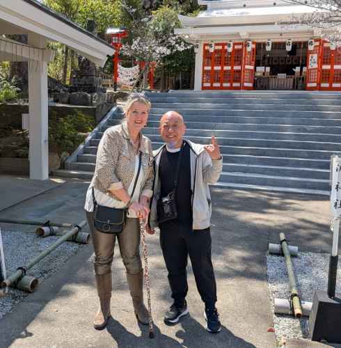 Joyful Moments at the Shrine