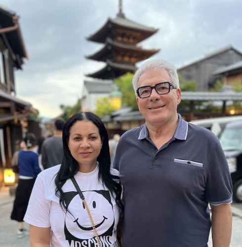 Charmed Moments Beneath the Pagoda