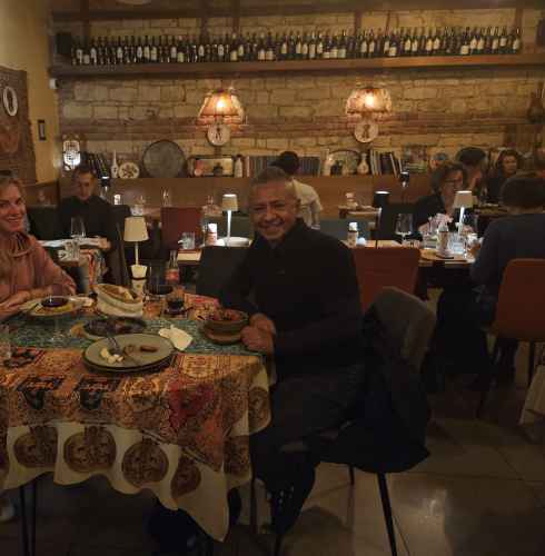 Laughter and Fine Wine in an Intimate Setting