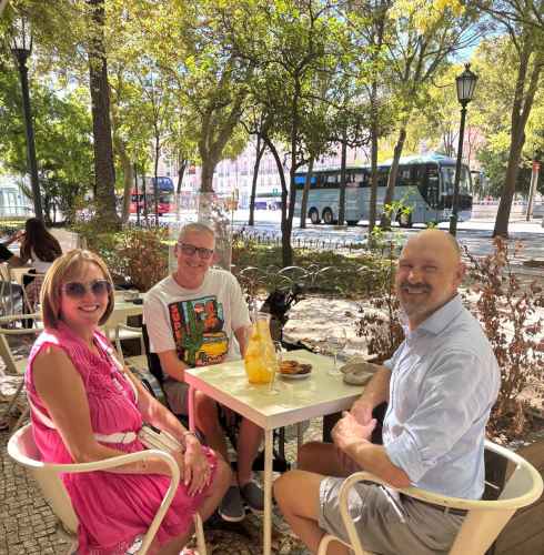 Afternoon Joy Under the Trees
