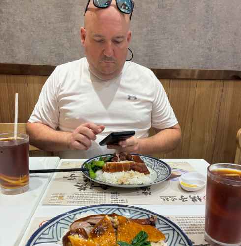 Savoring Serenity with a Side of Roast Duck