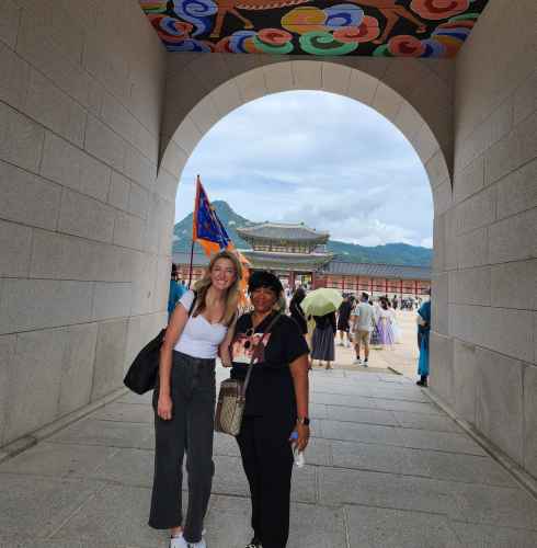 Under the Dragon's Gaze: A Joyful Meet