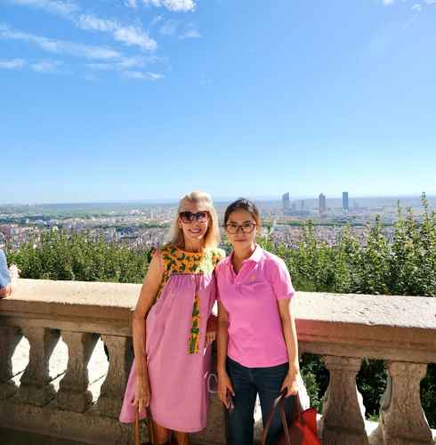 Beneath Blue Skies: Friends in Bloom