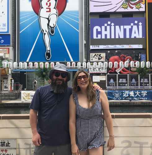 A Moment in Dazzling Dotonbori