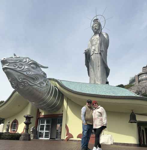 Serenity Under the Watchful Gaze of the Guardian