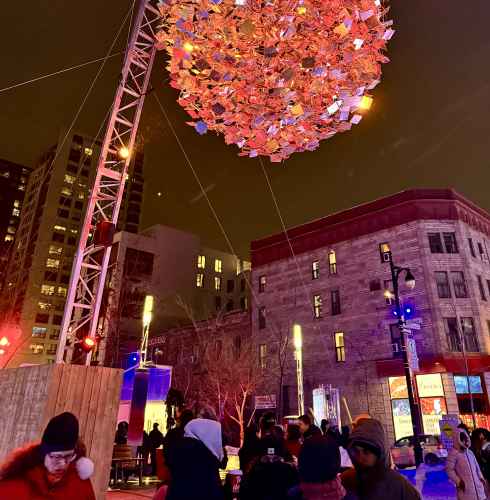 Illuminated Night Gathering