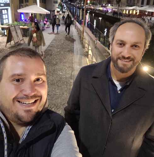 Evening Stroll: Capturing Joy Along the Canal