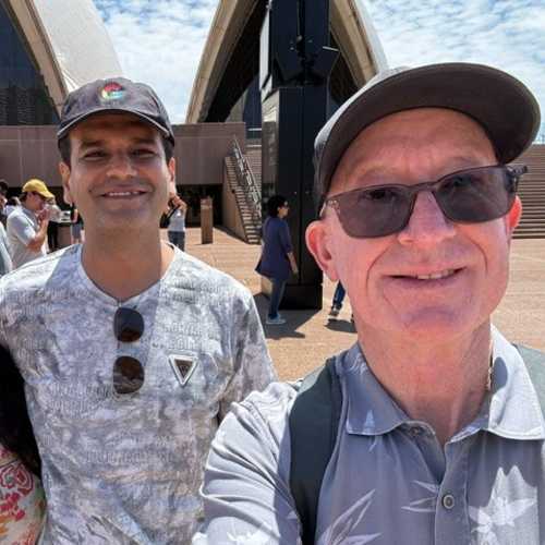 Sunlit Smiles at the Sydney Opera House