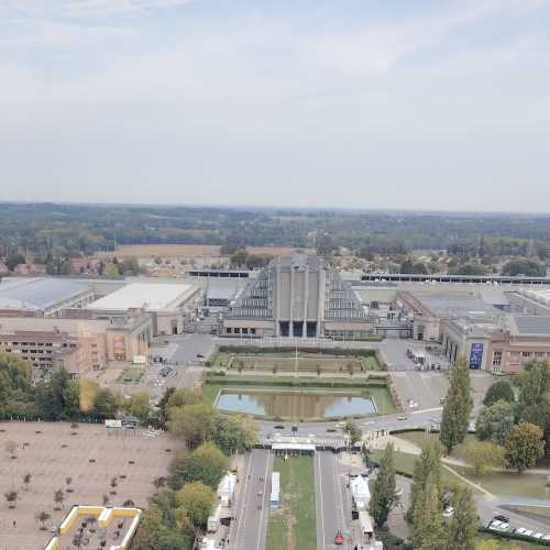 Elevated Perspectives: Gazing Over Brussels