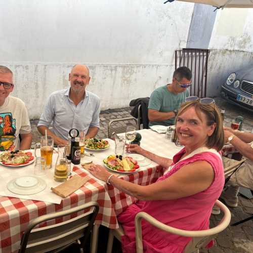 Sunlit Smiles and Lively Lunch: A Gathering to Remember