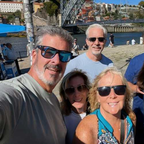 Sunlit Smiles by the Riverside