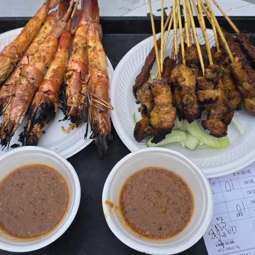 Succulent Skewers and Spicy Sides: A Culinary Delight