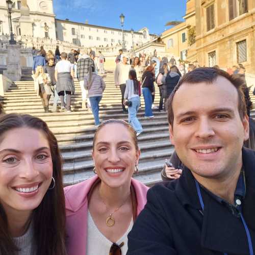 Smiles in the Sunlight: A Day at the Iconic Steps