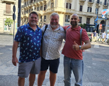 Pisan Piazzas and New Friendships