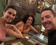Laughter and Lambrusco at a Cozy Osteria