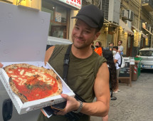 A Slice of Heaven: First Bite of Real Italian Pizza