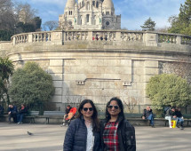 Relaxing Moments at Sacré-Cœur Gardens
