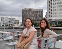 Unwinding by the water on a peaceful Thai boat ride