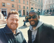 Sharing Stories Under the Italian Sun