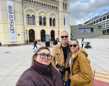 Exploring Oslo: New Friends at the Nobel Peace Center
