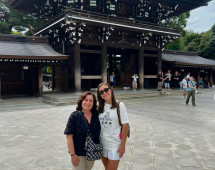 Enchanting Moments at the Temple Gate