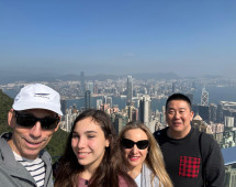 From city peaks to memory highs – a skyline framed by connection.