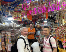 Smiles Amidst the Henna and Trinkets